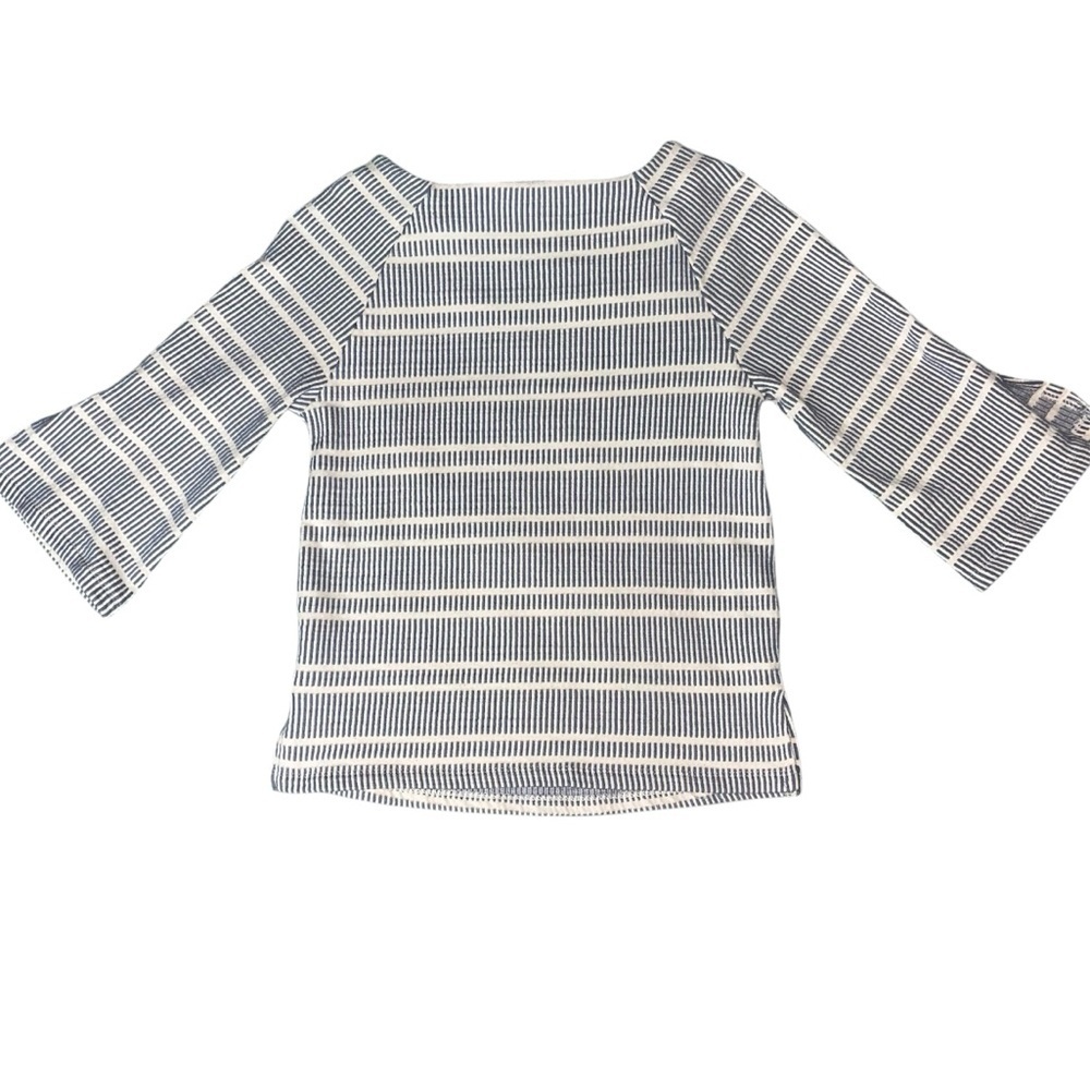 Anthropologie Postmark Square Neck 3/4 Sleeve Top size Xs - Picture 4 of 8